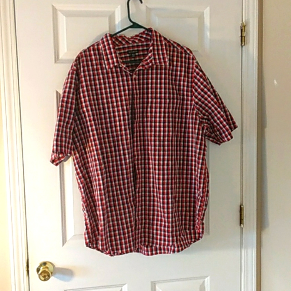 Men's George Casual Short Sleeve Button up 2XL